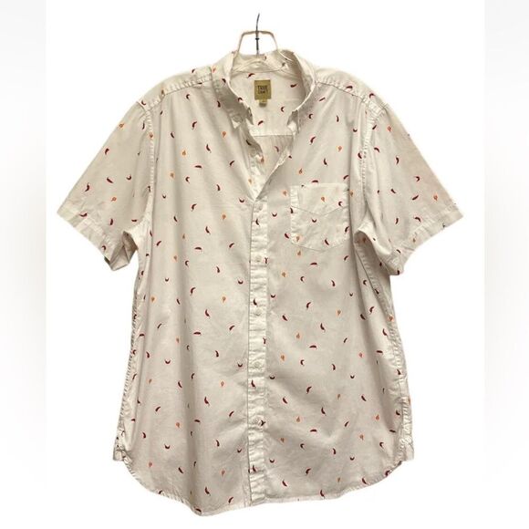 Lot Of 2 TRUE CRAFT Shirts Men’s Size Large Button Down Collared Polo Casual Fun - Picture 2 of 15